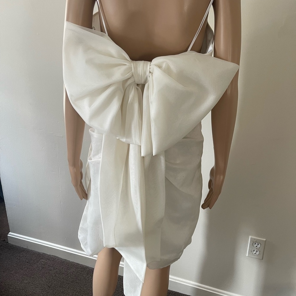 New ABS by Allen Schwartz 100 percent silk dress, size 14